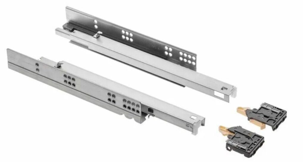 تصویر 1 از ریل کشو تاندم مناسب حرکت نرم و بی صدا